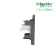 Schneider Telephone Socket AvatarOn With Shutter BLK M3T1RJ4M-BK Online Sale