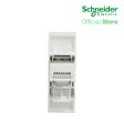 Schneider Telephone Socket AvatarOn With Shutter White M3T1RJ4M-WE Supply