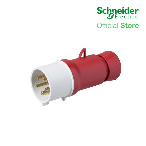 Schneider PratiKa 32 A - 3P + N + E - 380 415 V AC - IP44 Wander Plug PKE32M435 Fashion