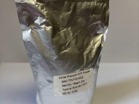 DTF White Hot Melt Adhesive Powder -- 2.2 Lbs For Sale