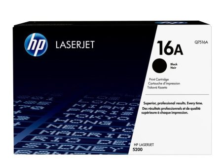 HP 16A Original Toner Cartridge for HP LaserJet 5200 Printer series For Sale