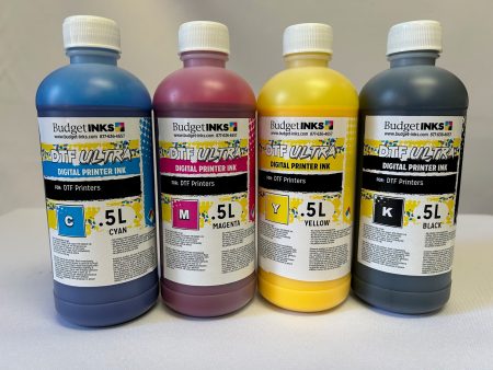 DTF Ultra 500mL CMYK 4 pack on Sale