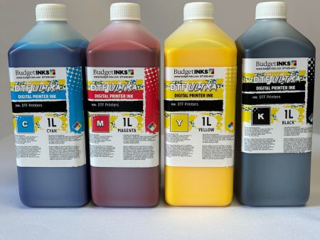 DTF Ultra 1 L Bottle CMYK 4 Pack For Sale