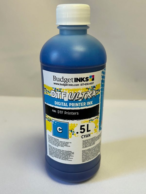 DTF Ultra Cyan Ink 500mL bottle Online Sale