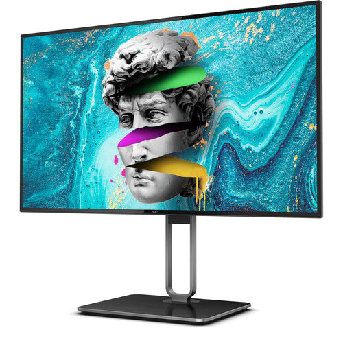 AOC 27  U27U2DP Flat UHD Monitor, IPS Panel 60Hz- DP, HDMI, USB-C Online Hot Sale