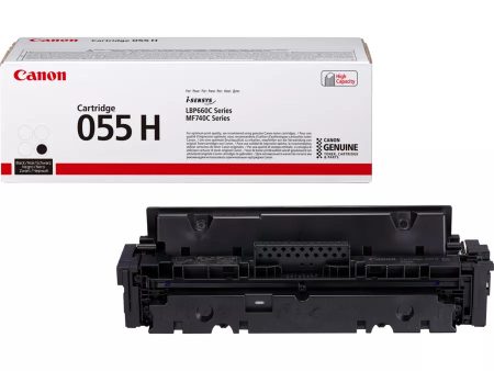 Canon 055H Original Toner Cartridge for Canon i-SENSYS MF744Cdw, MF742Cdw, LBP663Cdw, LBP664Cx, MF746Cx Printers Supply