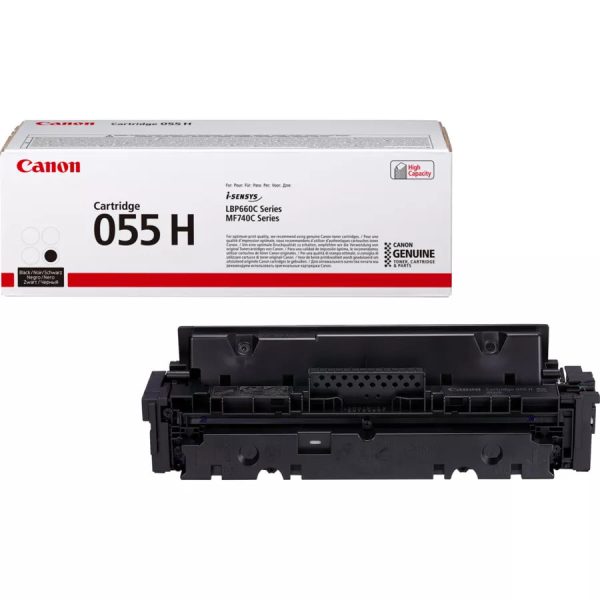 Canon 055H Original Toner Cartridge for Canon i-SENSYS MF744Cdw, MF742Cdw, LBP663Cdw, LBP664Cx, MF746Cx Printers Supply