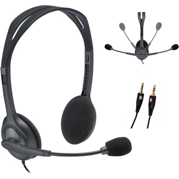 Logitech H110 Corded Stereo Headset Supply