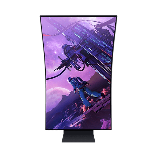 Samsung 55  LS55BG970 Odyssey Ark Curved 1000R UHD Monitor VA panel 165Hz- HDMI,USB Hub Online