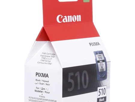 Canon PG 510 Original Ink Cartridge for Canon PIXMA iP2700, MP252, MP260, MP270, MP282, iP2702, MP240, MP280, MP480, MP230, MX320, MP250, MP272, MP492, MP495, MX330, MX350, MP490, MX360, MX410, MP499, MX340, MX420 on Sale