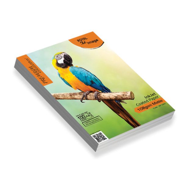 Royal Xd Image Premium Collection Photo Paper A4 - Matte Coated For Discount