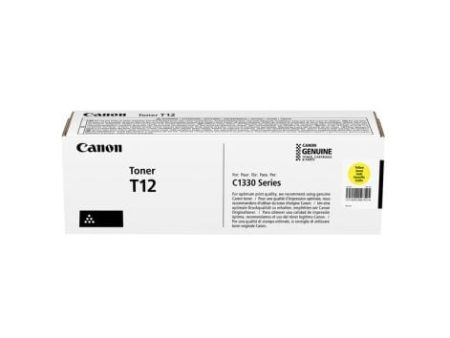 Canon T12 Yellow Original Toner Cartridge for C1330 series For Cheap