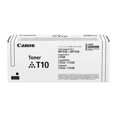 Canon T10 Black Original Toner Cartridge for imageCLASS X MF1538   LBP1538, C1538, imageRUNNER C1533   C1538, i-Sensys X C1533  C1538 Online Sale