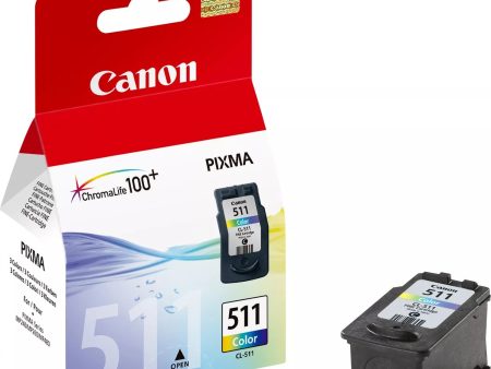 Canon CL 511 Original Ink Cartridge for Canon PIXMA iP2700, MP252, MP260, MP270, MP282, iP2702, MP240, MP280, MP480, MP230, MX320, MP250, MP272, MP492, MP495, MX330, MX350, MP490, MX360, MX410, MP499, MX340, MX420 For Cheap