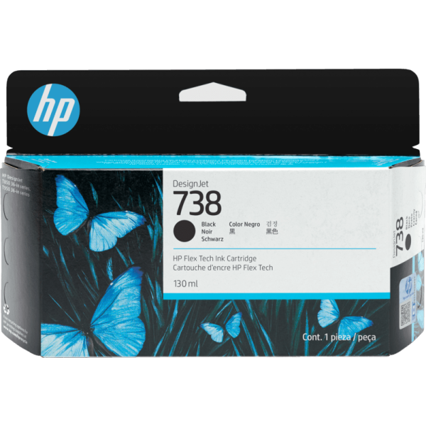 HP 738 (130ml) DesignJet Original Ink Cartridge on Sale