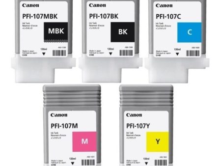 Canon PFI 107 Original Ink Cartridge Supply