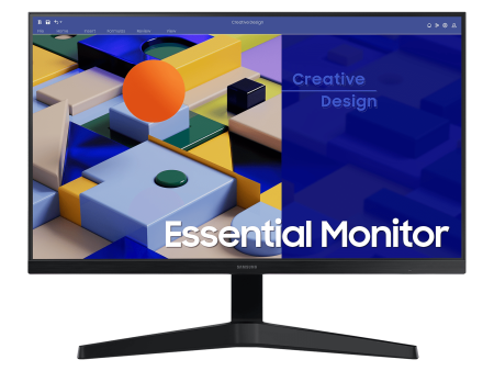 Samsung 24  - S3 S31C Essential Full HD Flat Monitor, IPS Panel, 75Hz, Borderless Design, AMD FreeSync Discount