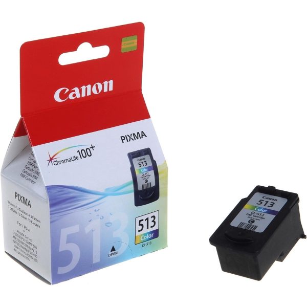 Canon CLI 513 Color Original Ink Cartridge for Canon PIXMA MX360, MX350, MX420, iP2700, iP2702, MP230, MP240, MP250, MP252, MP260, MP270, MP272, MP280, MP282, MP480, MP490, MP492, MP495, MP499, MX320, MX330, MX340, MX410 For Discount