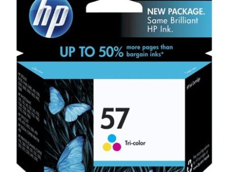 HP 57 Tri Color Original Ink Cartridge Fashion