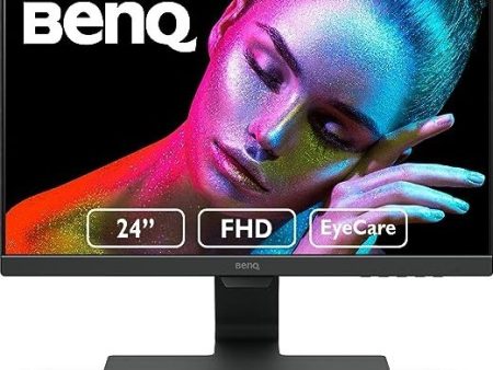 BenQ GW2480 24 Inch FHD 1080p Eye-Care LED Monitor, 1920x1080 Display, IPS Panel, 1Wx2 Speakers Sale