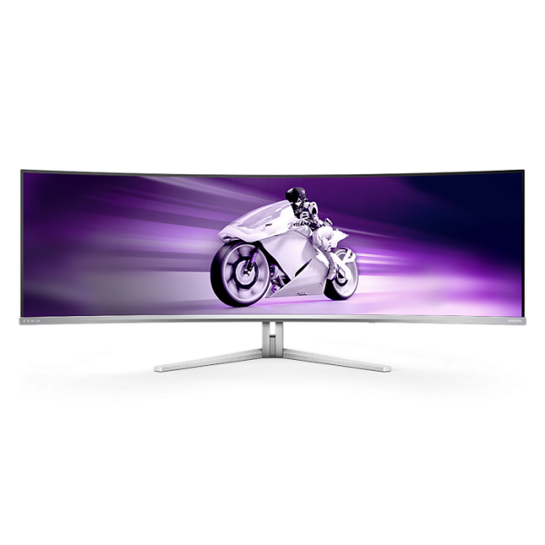 Philips 49  49M2C8900 Curved Dual QHD Monitor, QD OLED Panel 240Hz- DP,HDMI,USB Online now