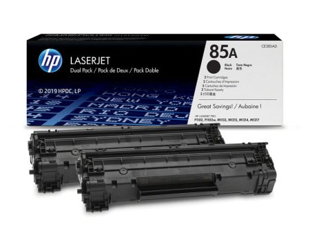 HP 85A 2-Pack Original Toner Cartridges for HP LaserJet Pro M1132, M1136, M1139, M1212, M1214, M1217, M1219, P1102, P1109, P1566 Printers For Discount