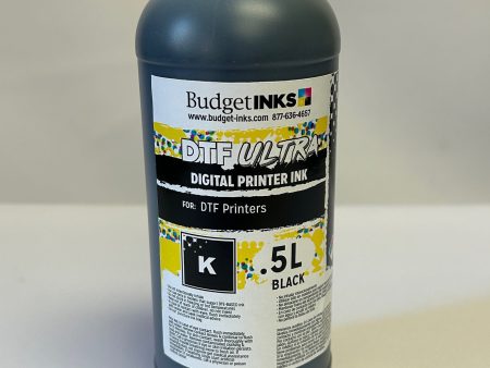 DTF Ultra Black Ink 500mL bottle For Cheap