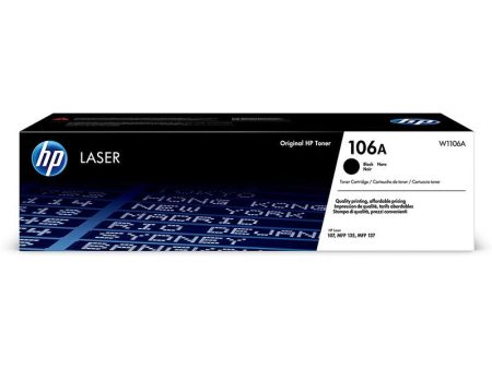 HP 106A Original Toner Cartridge for HP Laser 101w, 102a, 102w, 103a, 103w, 105a, 105w, 107a, 107r, 107w, 107wr, 108a, 108w, MFP 131a, MFP 135a, MFP 135ag, MFP 135r, MFP 135w, MFP 135wg, MFP 138fnw, MFP 138pnw, MFP 139fnw Printers Supply