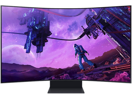 Samsung 55  LS55BG970 Odyssey Ark Curved 1000R UHD Monitor VA panel 165Hz- HDMI,USB Hub Online