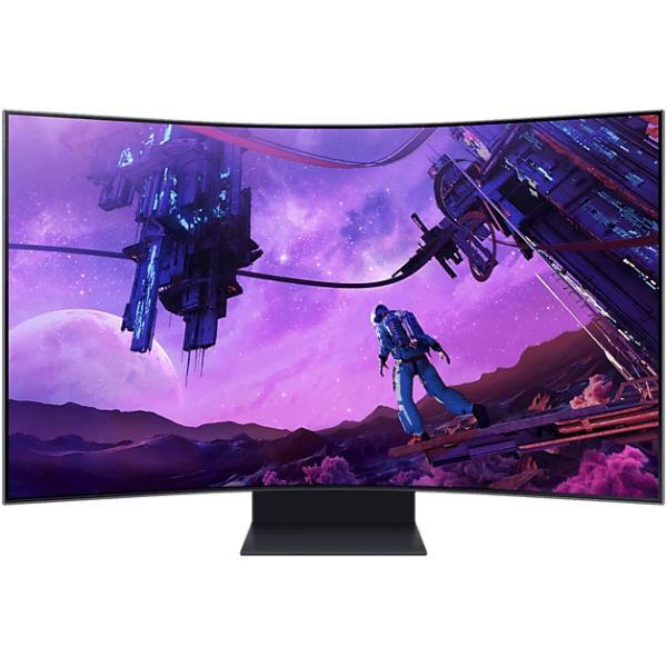 Samsung 55  LS55BG970 Odyssey Ark Curved 1000R UHD Monitor VA panel 165Hz- HDMI,USB Hub Online