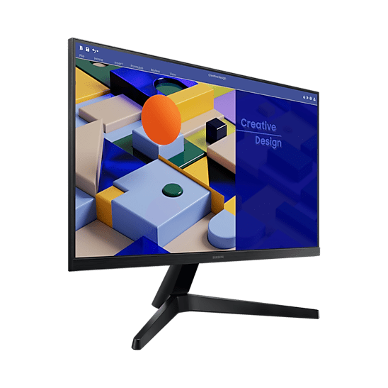 Samsung 24  - S3 S31C Essential Full HD Flat Monitor, IPS Panel, 75Hz, Borderless Design, AMD FreeSync Discount