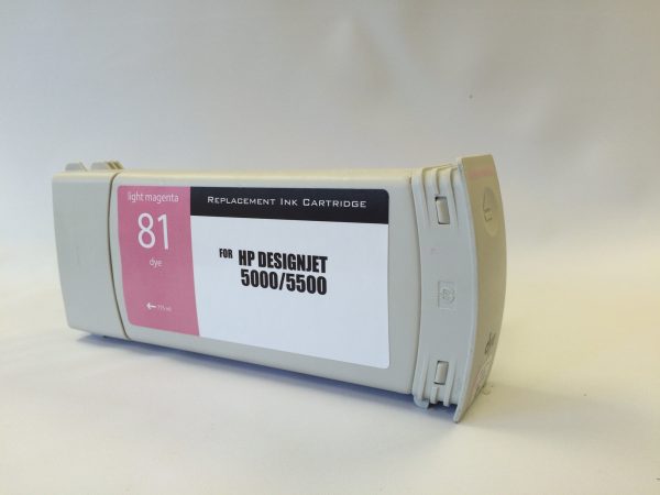 HP 5000 5500  Designjet Lt Magenta Dye 81 Hot on Sale