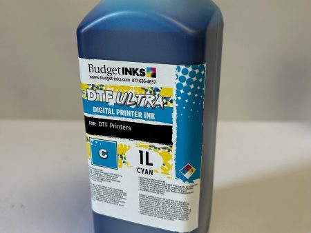 DTF Ultra Cyan Ink 1 L Bottle For Sale