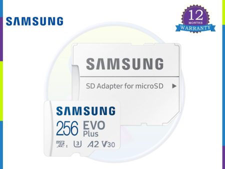 Samsung MB-MC256KA APC 256gb Micro SD Evo Plus V5 For Sale