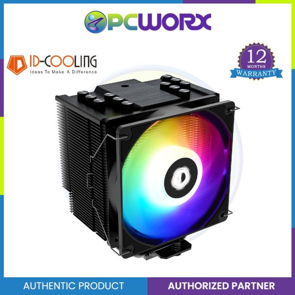 ID-Cooling SE-226-XT Black CPU Cooler Intel AMD CPU Air Cooler 6 Heatpipes All-Black For Sale