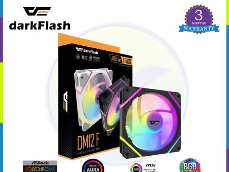 Darkflash DM12F Single Fan 120mm CPU Black Hot on Sale