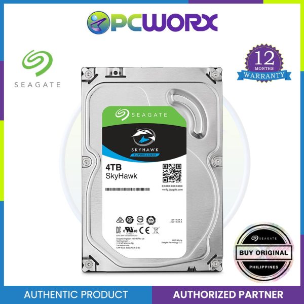 Seagate Skyhawk 4 TB Hard Drive - 3.5  Internal - SATA (SATA 600) Online now