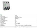 Schneider Easy9 IEC 3P 32A C DIN-Rail Type Miniature Circuit Breaker 400V 6kAIC EZ9F56332 Supply