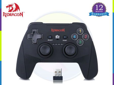 Redragon G808 Harrow Wireless Game Pad Controller For Pc Online now