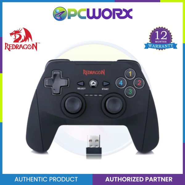 Redragon G808 Harrow Wireless Game Pad Controller For Pc Online now