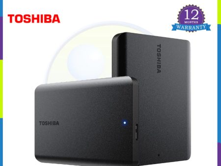 Toshiba Canvio Basics 1TB Portable External HDD - USB 3.2 for PC Laptop Windows and Mac External HDD Supply