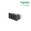 Schneider Socket Outlet Avataron A Universal 16A 250V 2 Pin S Sized Black M3T426US-BK For Sale