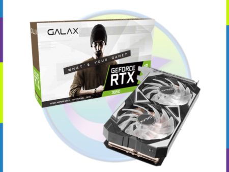 Galax NVIDIA® GeForce RTX™ 3050 EX 1-Click OC 8GB GDDR6 Online Hot Sale