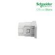 Schneider Socket Outlet AvatarOn A Universal 16A 250V 2 Pin S Sized Grey M3T426US-GY For Sale