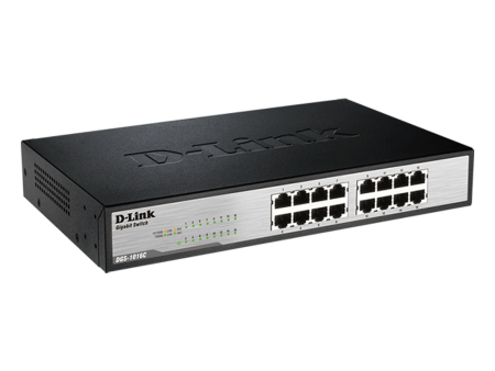 D-LINK DGS-1016C 16-Port Gigabit Ethernet Unmanaged Switch Online Sale