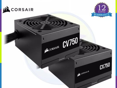 Corsair CV750   CX750 750Watts 80+ Bronze Certified Power Supply Online Hot Sale