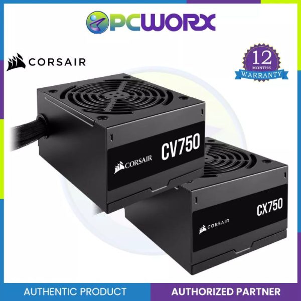 Corsair CV750   CX750 750Watts 80+ Bronze Certified Power Supply Online Hot Sale