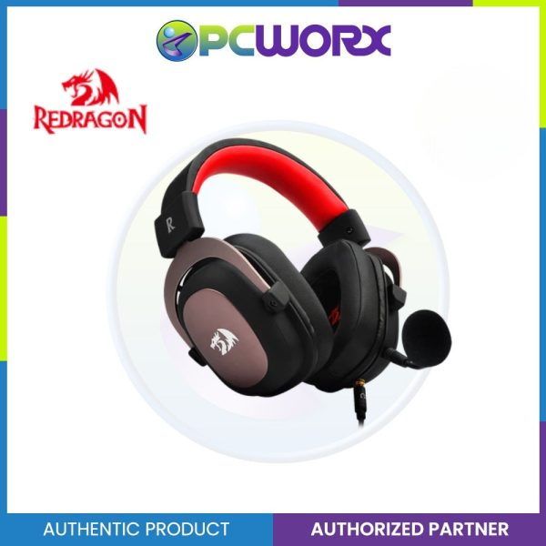 Redragon H510-1 Zeus-2 7.1 Wired Gaming Headset | Detachable Microphone For Sale