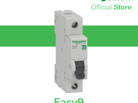 Schneider Easy9 IEC 1 Pole 50A DIN-Rail Type Miniature Circuit Breaker 230V 6 Kaic (EZ9F56150) Online now