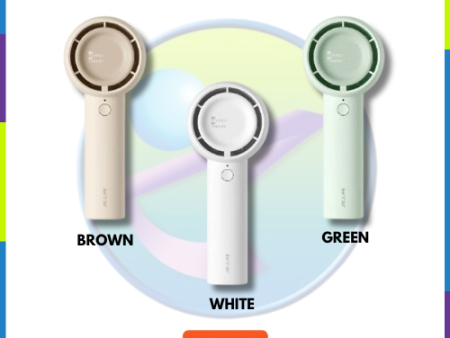 JisuLife Handheld Fan  Life5 (4500mAh) | Brown | Green | White Fashion